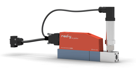帶有(you)集成(cheng)Flow Measurement red-y智能(neng)壓力(li)控制(zhi)器GSP的(de)數字(zi)壓力(li)控制(zhi)器